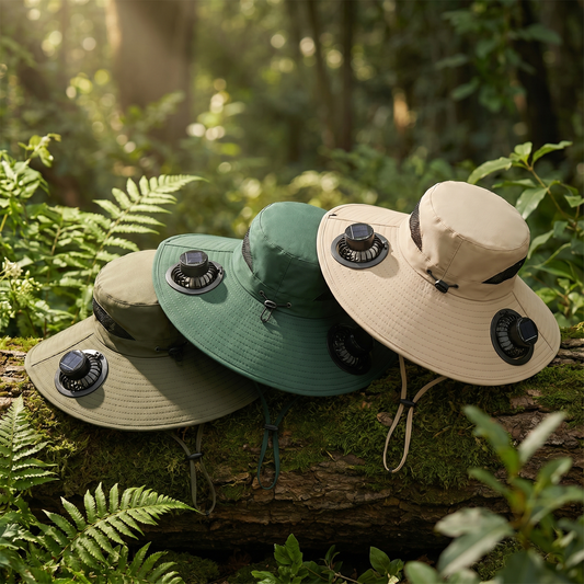 Solar Fan Bucket Hat