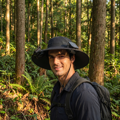Solar Fan Bucket Hat