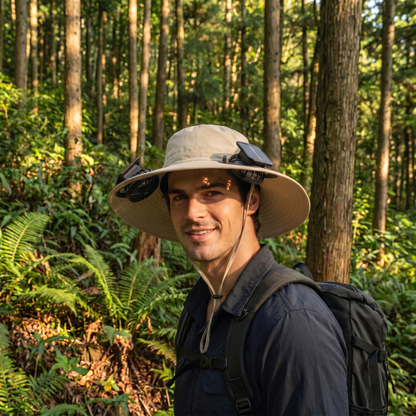 Solar Fan Bucket Hat