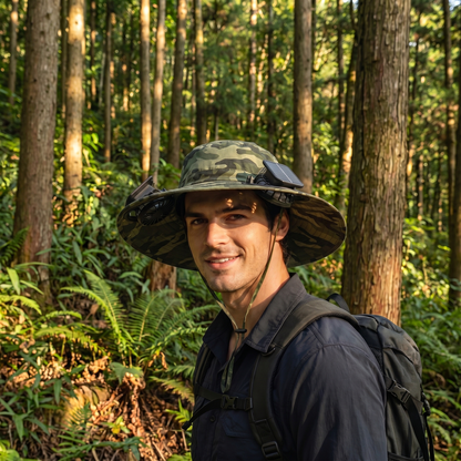 Solar Fan Bucket Hat