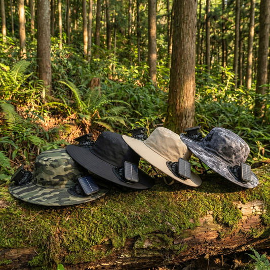 Solar Fan Bucket Hat